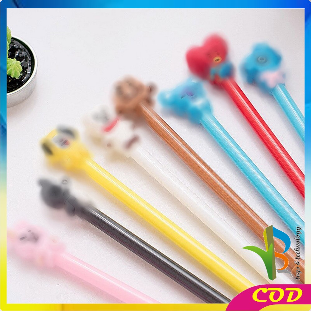 RB-A1 Pena ARMY Cute Cartoon Ballpoint Pen Pulpen Gel Lucu Murah