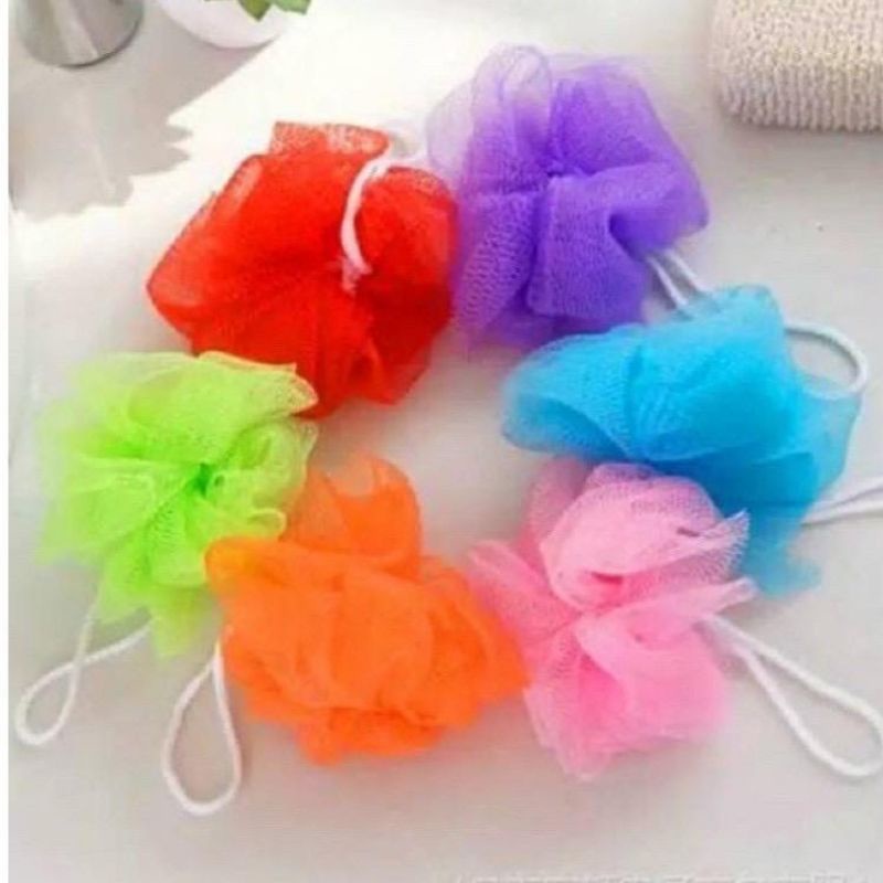 Spons Busa Mandi Bath Sponge Warna Random