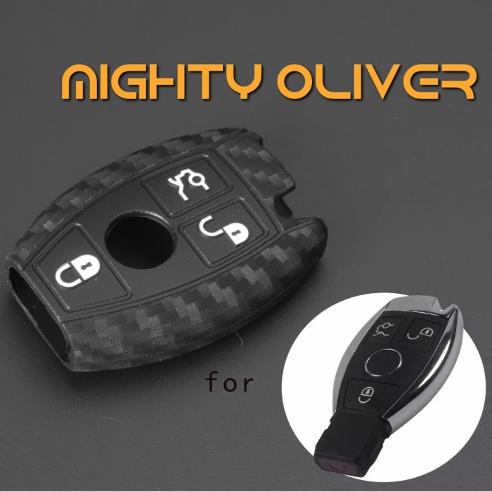 Kunci Pengaman Casing Kunci Carbon Mercedes Mercy W222 W221 W212 W211 W204 R171 R172