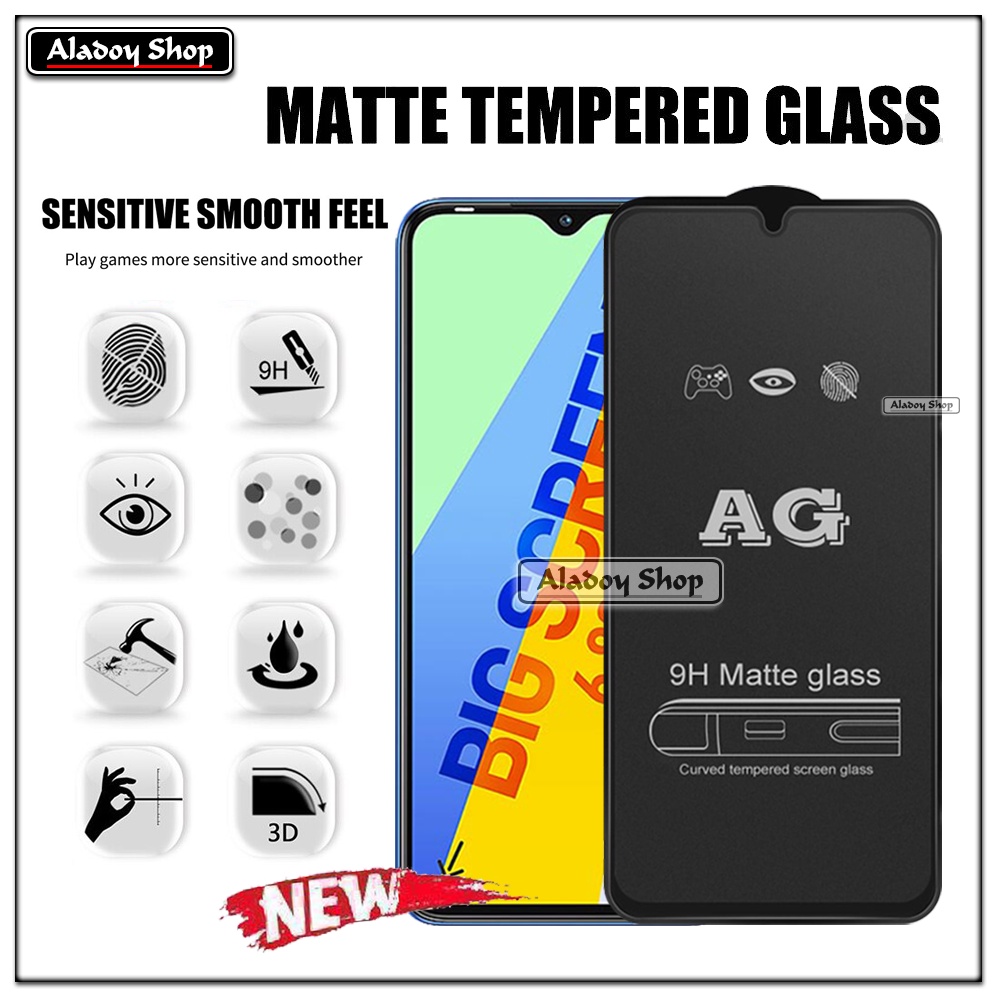 Infinix Smart 6 Plus PAKET 2IN1 Tempered Glass Matte Anti Glare Full Layar dan Tempered Glass Kamera