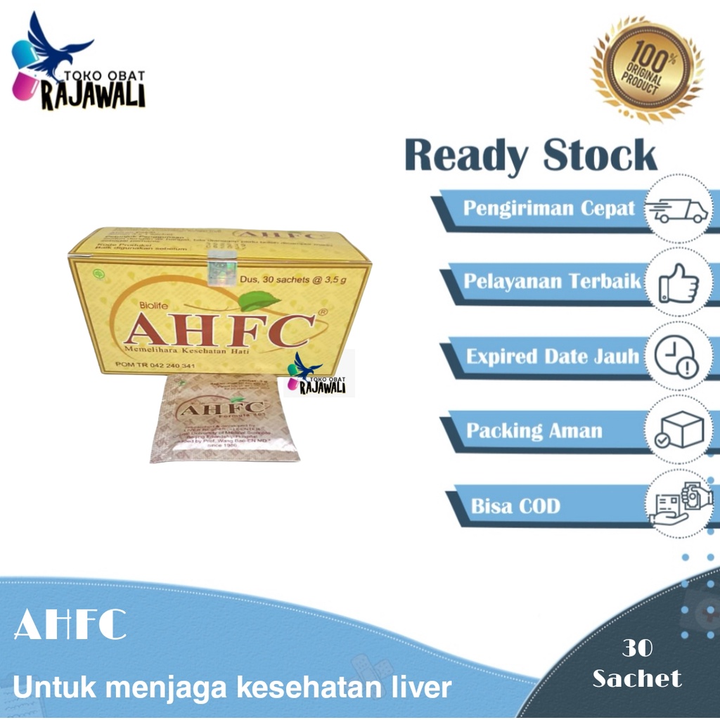 Jual Ahfc biolife vitamin memelihara kesehatan liver perbox | Shopee ...