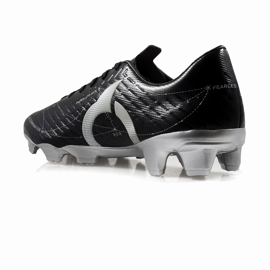 SEPATU BOLA ORTUSEIGHT FORTE SOLSTICE FG - BLACK SILVER