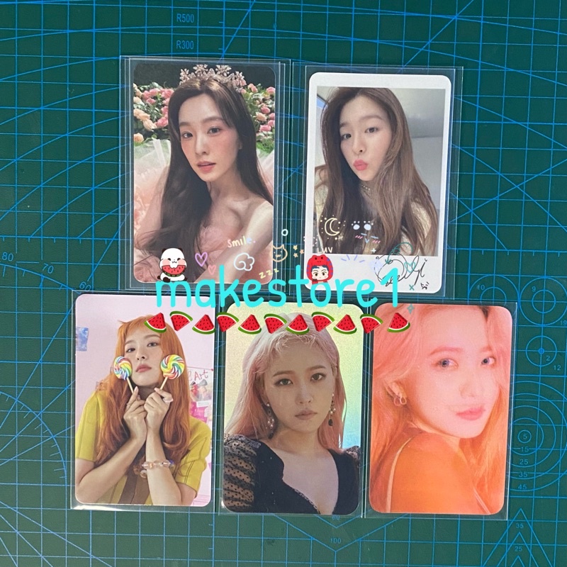 PC Red velvet Irene wedding fmr seulgi amuse lolipop queendom yeri finale holo lenti photocard offic