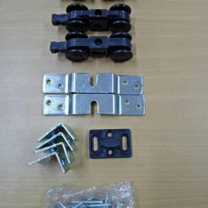 Unikey Sliding Rail Rel Pintu Geser Usr 045 Usr 070 Usr 100 Paket