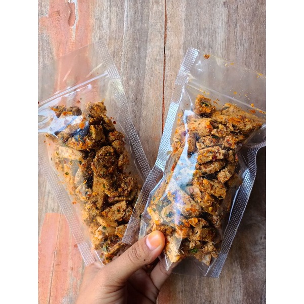 

Paket 5pcs Basreng pedas daun jeruk