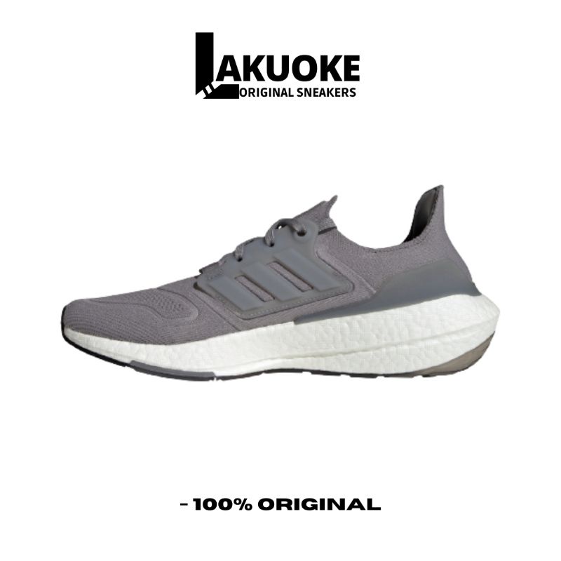 Sepatu Adidas Ultraboost 22 Grey Original