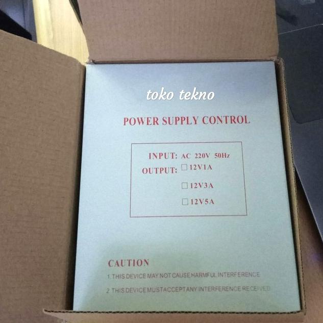 Backup Box Power Supply Access Control 3A 12V