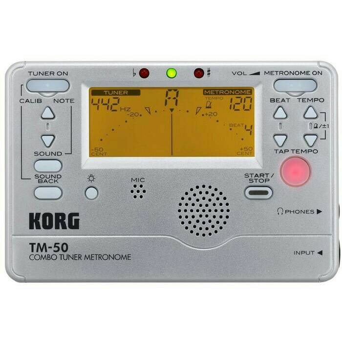 {MusikStore} Korg TM50 / TM-50 SL Combo Tuner Metronome Berkualitas
