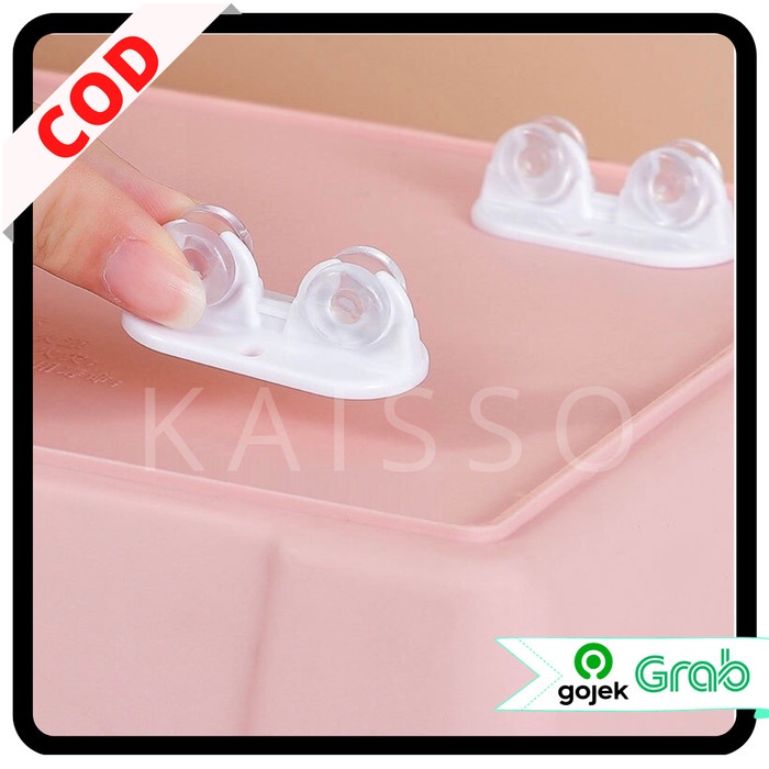 Roda Kaisso - [ 4 Pcs ] Roda Kecil Tempel Tambahan Roda Kecil Tempel Kuat