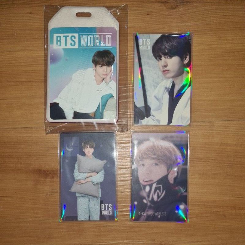 [ READY STOCK ] BTS JUNGKOOK JK BTS WORLD ALBUM PHOTOCARD SET COUPOND CARD POB PO BENEFITS BENEFIT L