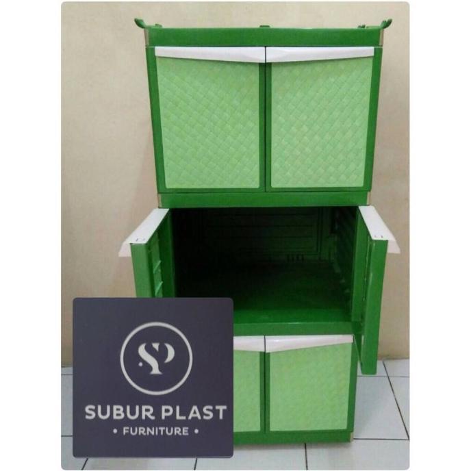 

Lemari plastik lemari pakaian serbaguna tabitha susun 3 stock ready