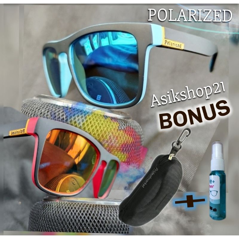 Kacamata polarized mancing berkendaraan bersepeda
