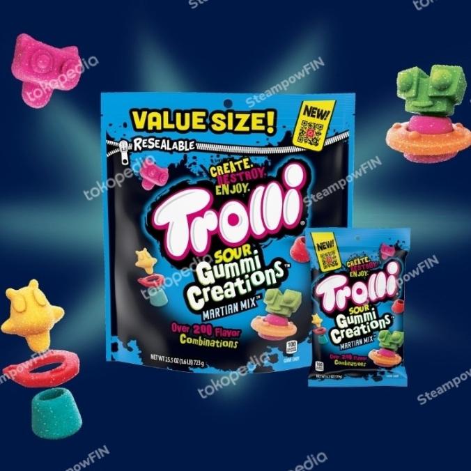 

TERMURAH Trolli Sour Gummy Creations Martian Mix Alien Candy Permen Asam Import /PERMEN LUNAK/PERMEN VIRAL/PERMEN MILO/PERMEN YUPI/PERMEN JADUL/PERMEN KARET