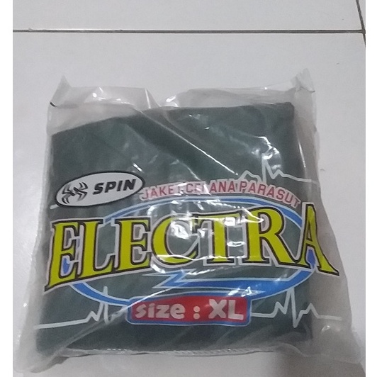 JAS HUJAN JAKET CELANA ELECTRA NYLON XXL