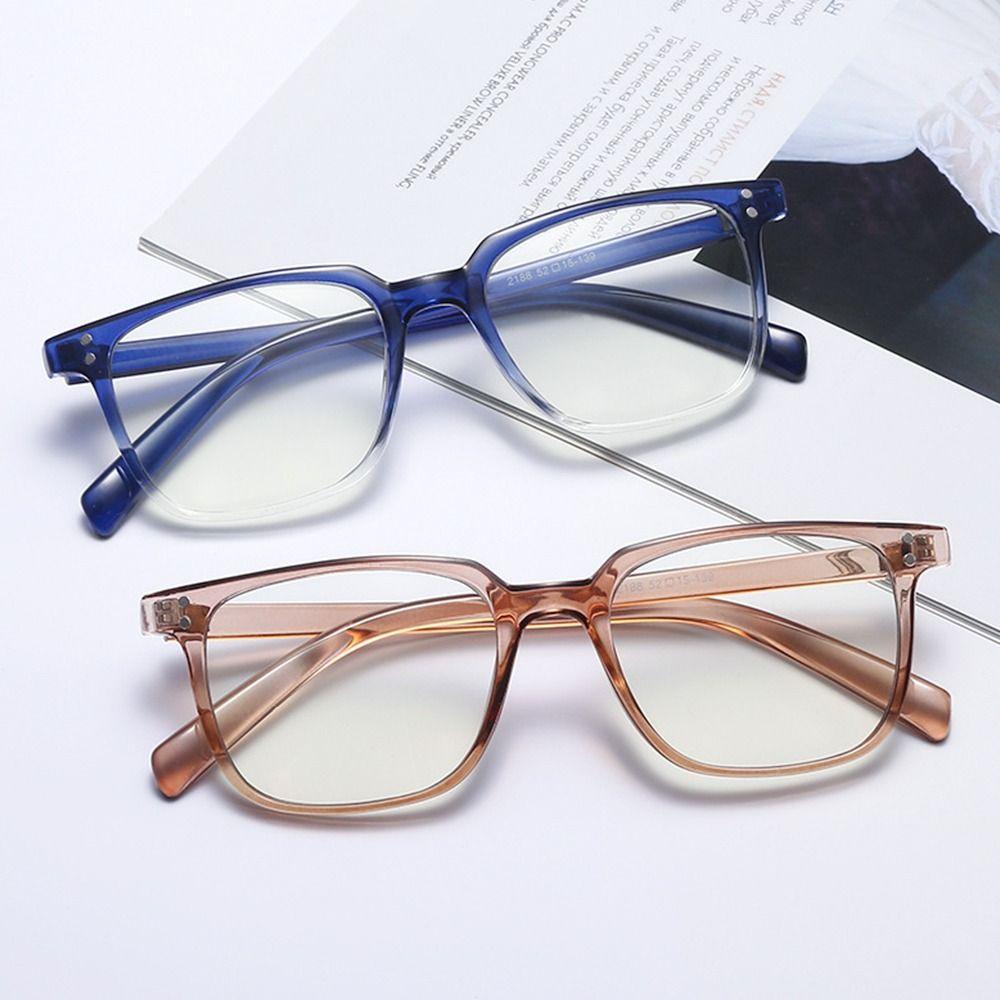 Lily Kacamata Baca Fashion Frame Vintage Simple Anti-Blue Light