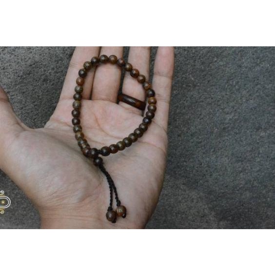 Gelang Tasbih Kayu Gaharu ASLI Grade A