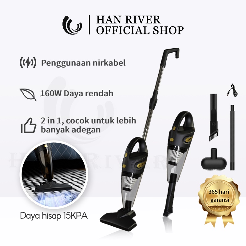 Jual HAN RIVER Vacum Cleaner 3 in 1 Penghapusan tungau Pengisian tanpa