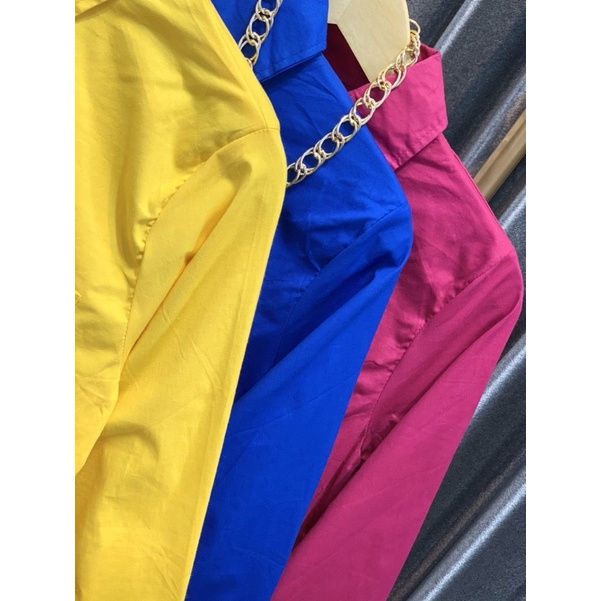 FW B1372 Kemeja Katun Premium Quality