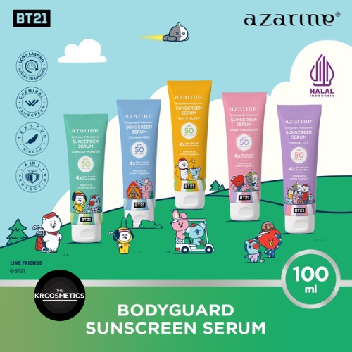 AZARINE Bodyguard Sunscreen Serum SPF 50 PA++++ 100ml