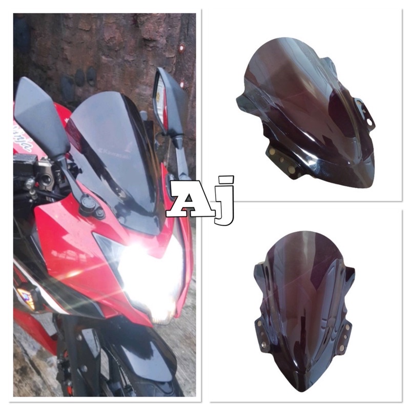 Visor windshield ninja 250SL rr mono  jenong terpopuler