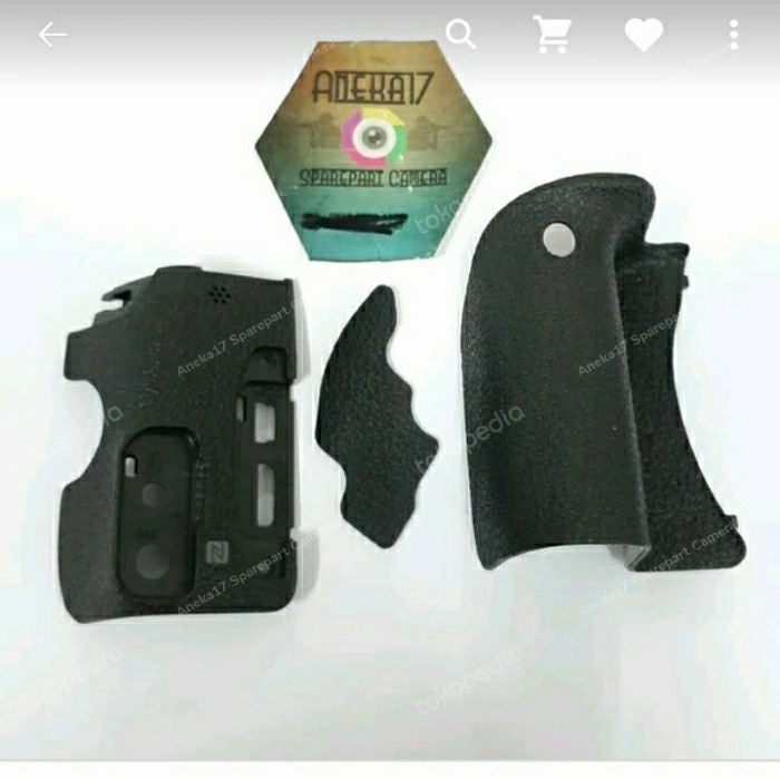 Rubber karet body set for canon eos 77D
