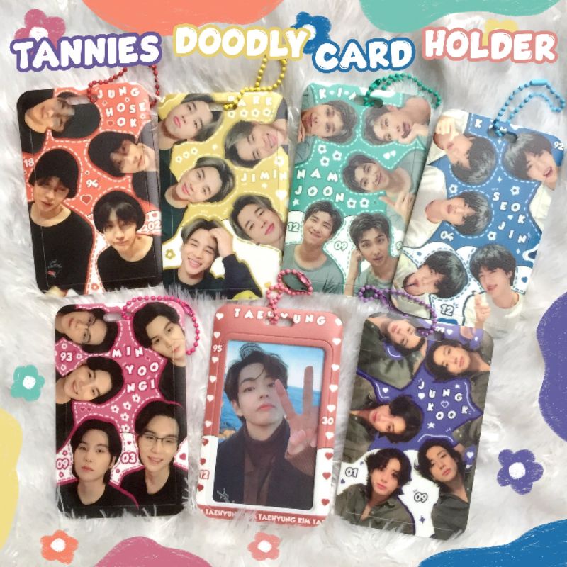 Tannies Doodly Card Holder BTS