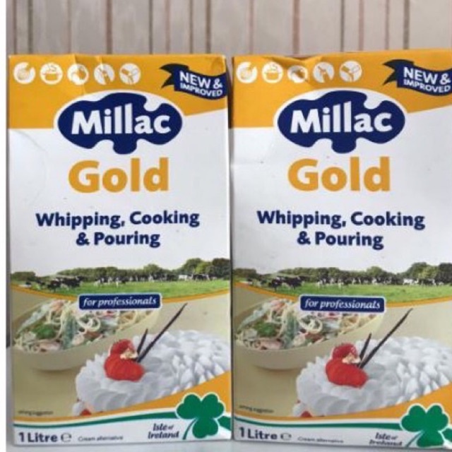 

Millac gold whipping cream 1 liter