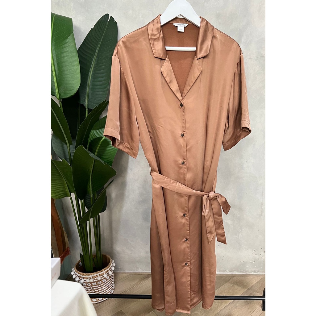 Mnki shirt dress