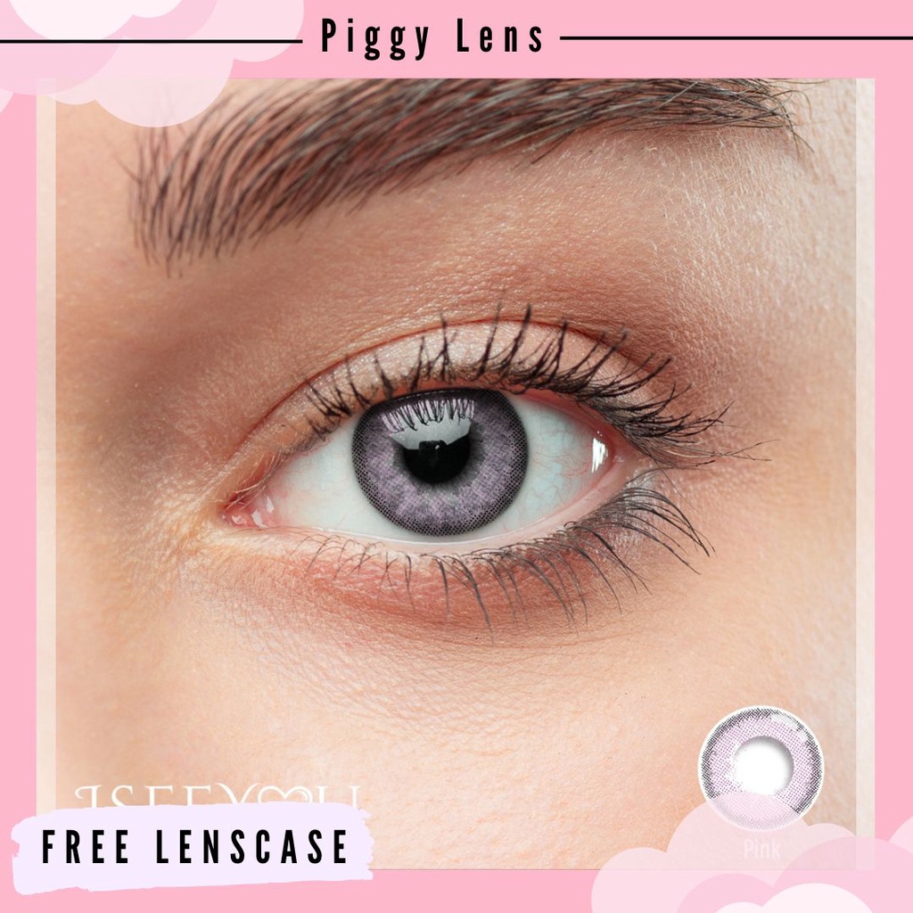 SOFTLENS NATURAL I SEE YOU OMEGA NORMAL &amp; MINUS 0.50 s/d 3.00 + FREE LENSCASE