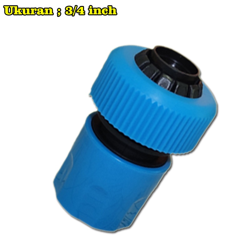 Quick Konektor Selang Air 1/2 inch-5/8 inc-3/4 inch Quick Relase Sambungan Selang 7mm-11mm Murah Cod
