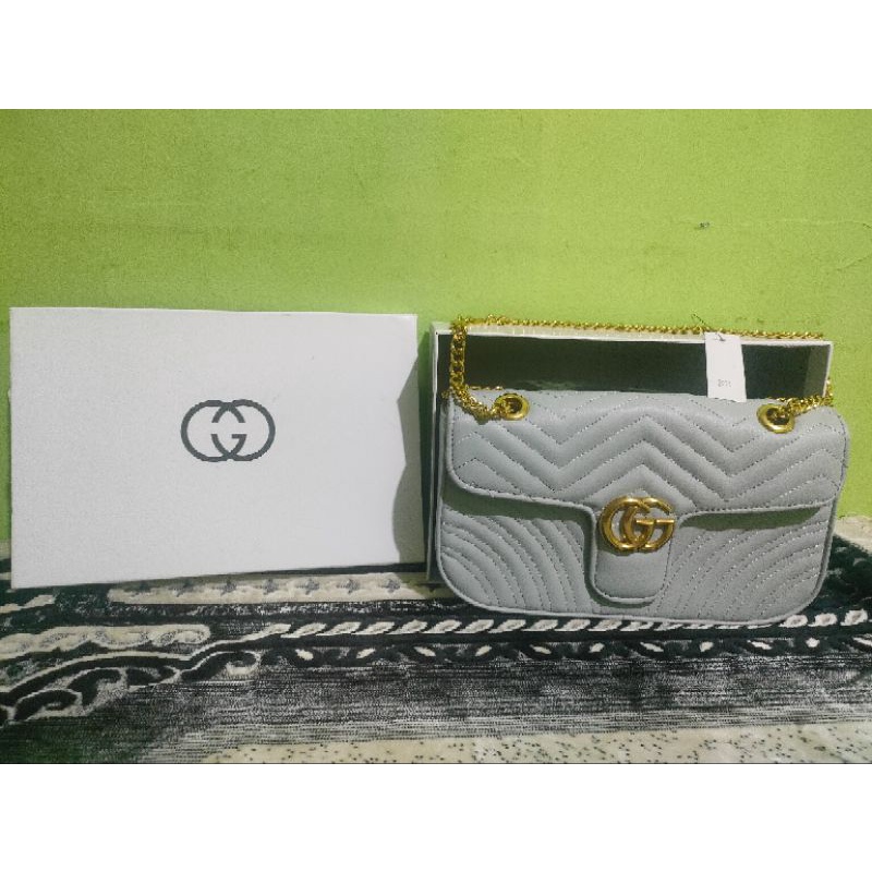 TAS IMPORT PREMIUM SLINGBAG GUCCI.