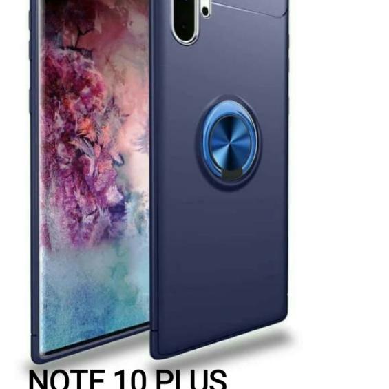 Casing Softcase Iring Samsung Galaxy Note 10 Plus Soft Case - Hitam