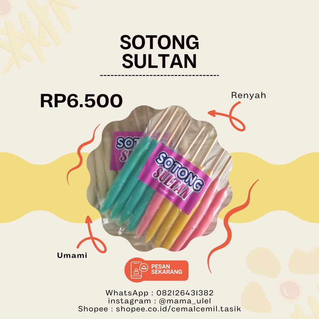 

Sotong Sultan Instan Cemal Cemil Tasikmalaya