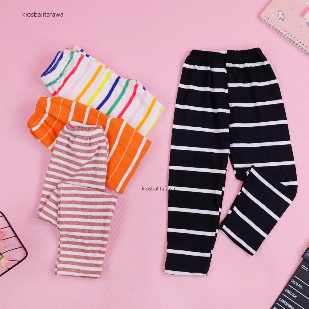 Legging Sheila uk 3-4 Tahun / Leging Panjang Anak Balita Perempuan Celana Ketat EXPORT QUALITY Babycinnamon