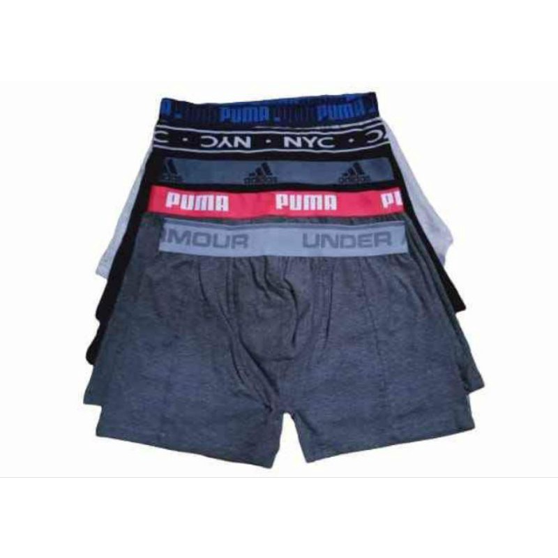 Celana dalam pria boxer (isi 6 pcs) CD pria boxer briefs