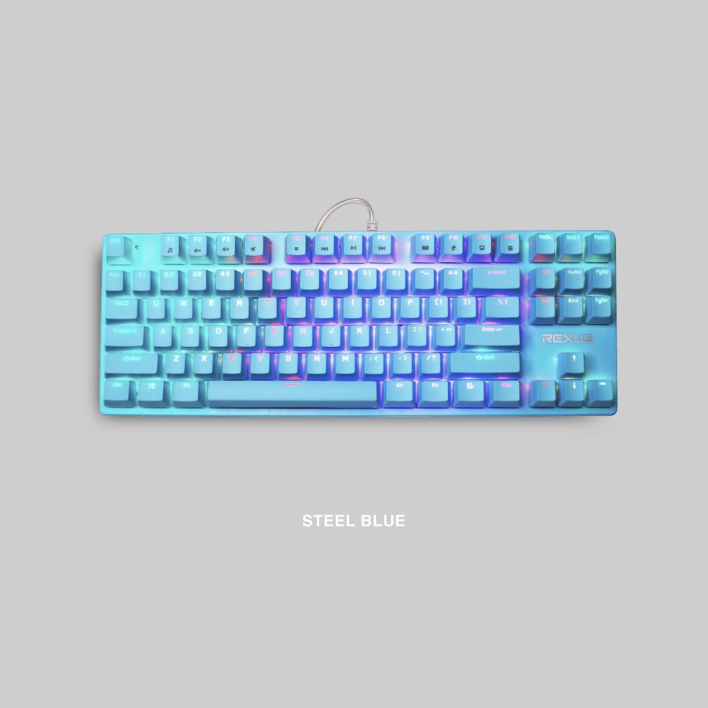 Keyboard Gaming Rexus Mecha Legionare MX9 TKL RGB BLUE - Rexus MX9