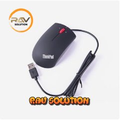 Mouse gaming Lenovo Thinkpad original kable usb komputer laptop mogouo/Mouse Thinkpad-Hitam / Lenovo Thinkpad mouse mogouo  - RAV SOLUTION