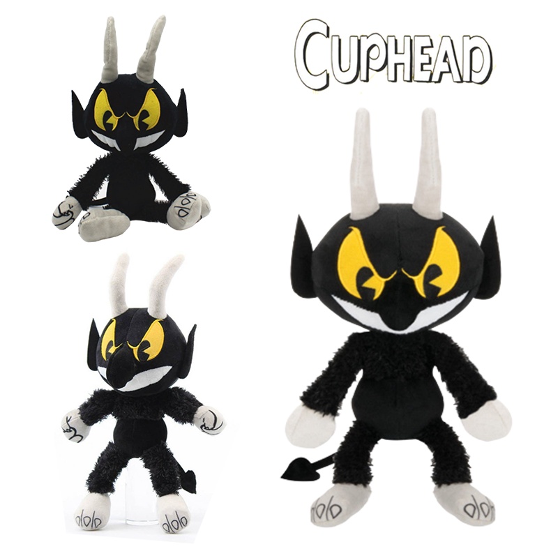 Adorable Cuphead Mugman Devil Boss Mainan Mewah Boneka Boneka Boneka Untuk Anak Bayi Xmas Gift Decor