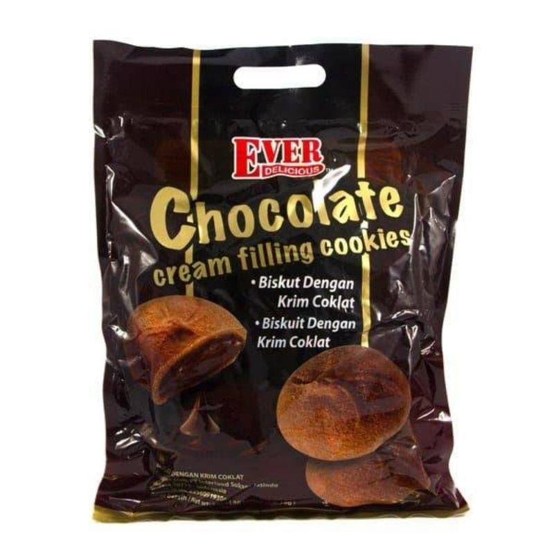 

Ever Delicious Chocolate / Cookies Chocolate /Biskuit krim Coklat 350g