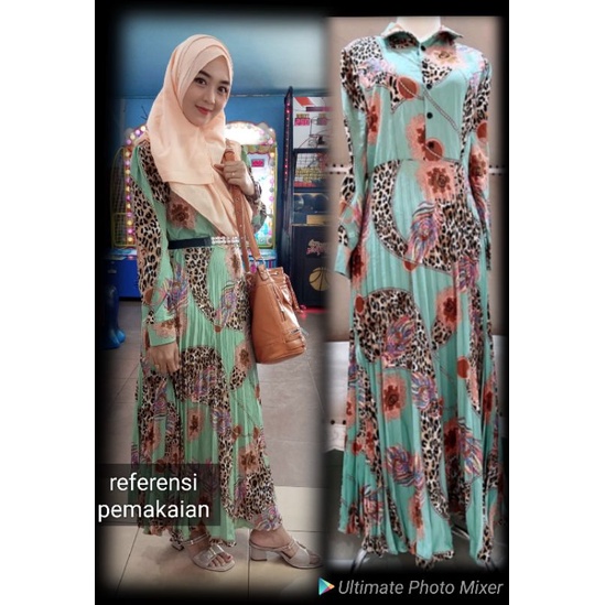 dress/gamis premium branded elegant casual preloved/second/bekas vgc