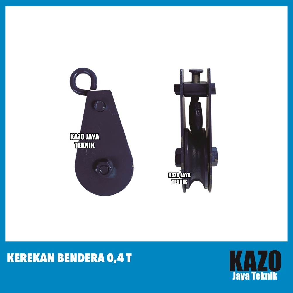 Kerekan Bendera 0,4 T /Katrol Kerekan Mini