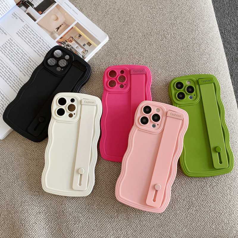 Casing Soft Case Silikon Warna Pink Polos Untuk IPhone 11 12 13 14 Pro Max