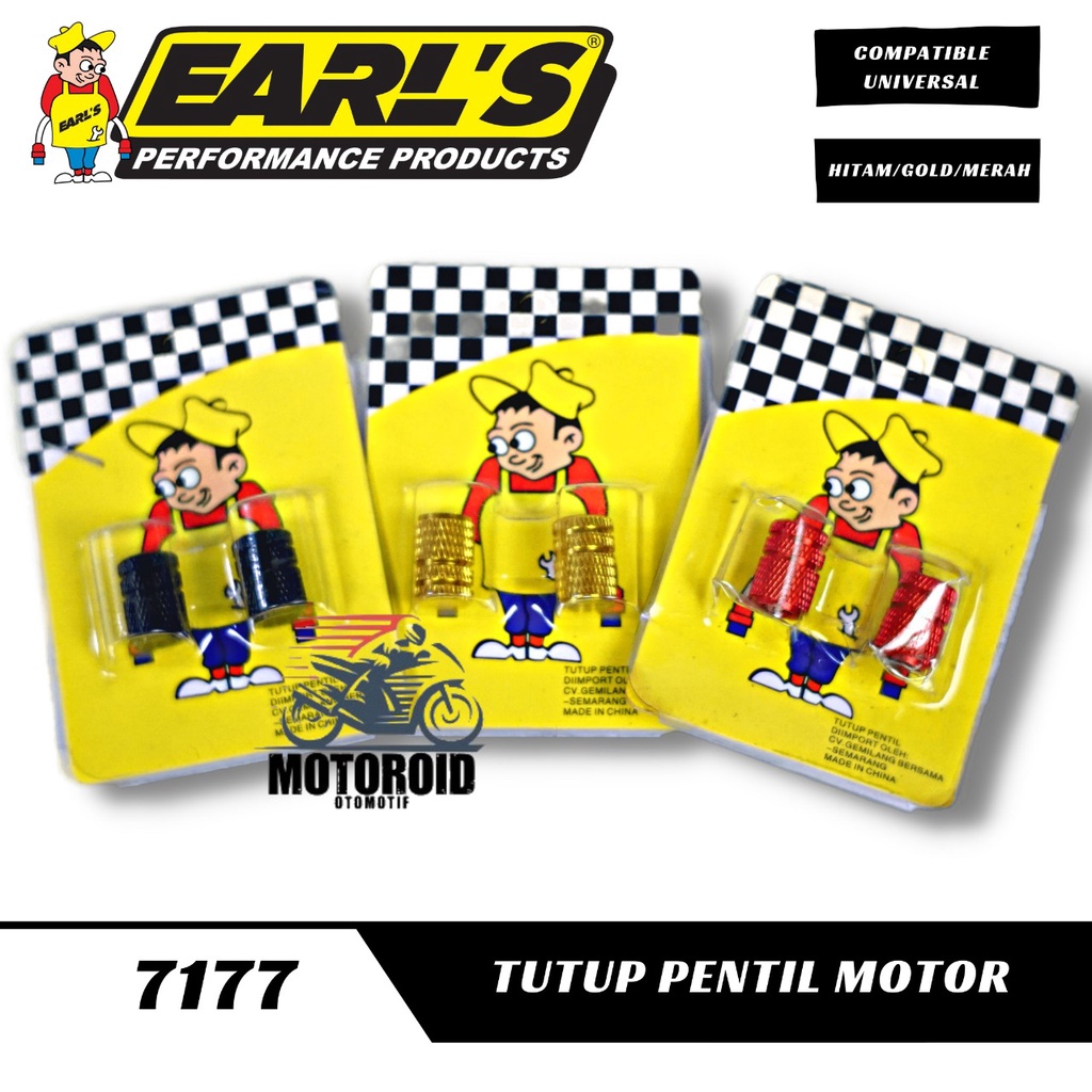 TUTUP PENTIL EARLS FULL CNC COVER TUBLES UNIVERSAL MOTOR MOBIL