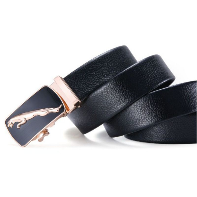 ikat Pinggang Kulit Gesper Sabuk Pria Model Rell Otomatis Ment Belt Import