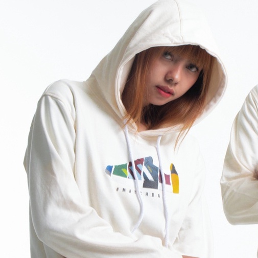 HOOLIGANS Hoodie Rasgado Broken Cream