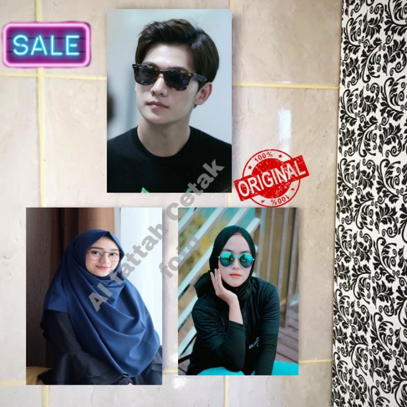 LAMINASY GLOSSY TERMURAH CETAK FOTO PLUS BINGKAI 8R 20X20 VOD