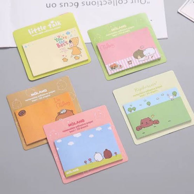 

1 Pcs Sticky Notes Kartun Memo Mini Korea Lucu