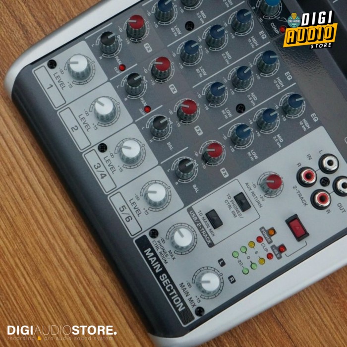 Behringer Xenyx Q802 Usb ( Q 802 Usb ) Audio Mixer Usb Audio Interface #Original