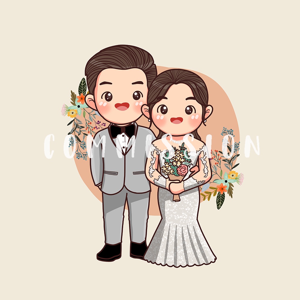 Ilustrasi CHIBI fanart jasa ilustrasi