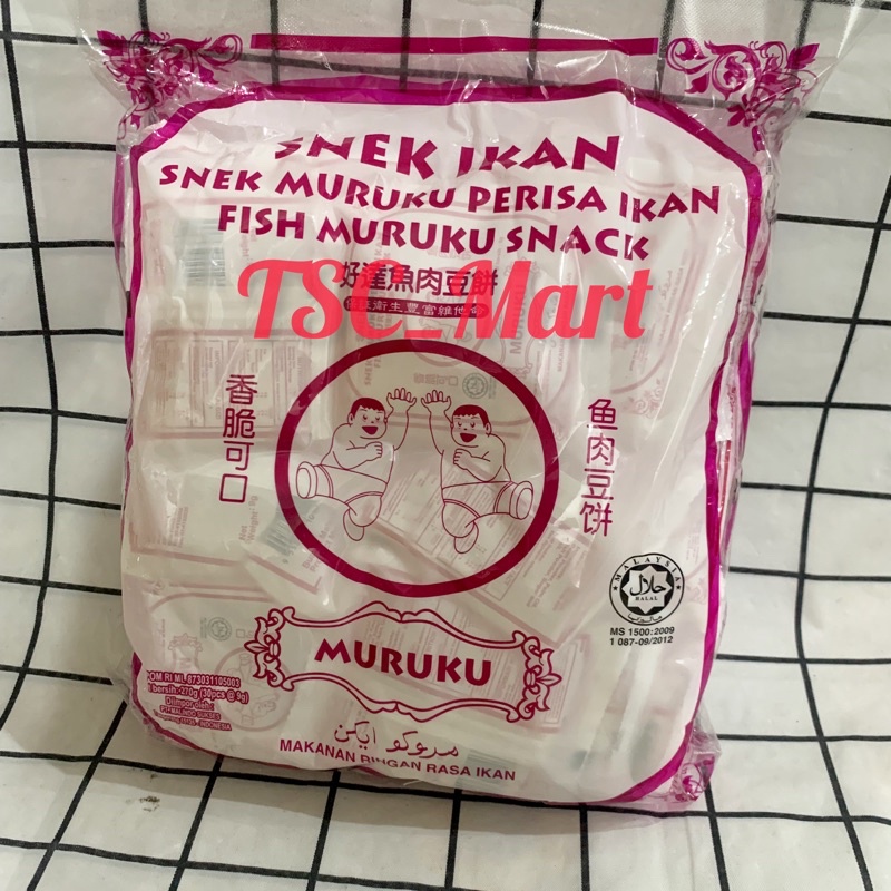 

Muruku Snack Ikan Original isi 30 pcs / Import / Muruku / Snack / Ikan / asli / produk / Malaysia
